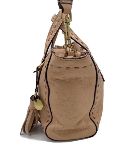 COLE HAAN（コールハーン）COLE HAAN (コールハーン) 2WAYバッグ ベージュの古着・服飾アイテム