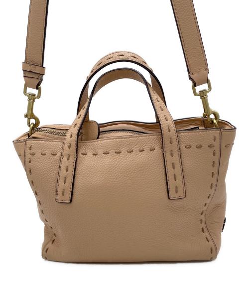 COLE HAAN（コールハーン）COLE HAAN (コールハーン) 2WAYバッグ ベージュの古着・服飾アイテム