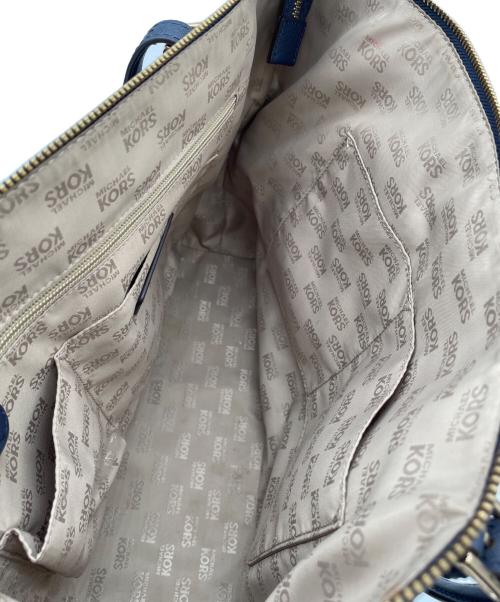 MICHAEL KORS（マイケル・コース）MICHAEL KORS (マイケル・コース) トートバッグ ネイビーの古着・服飾アイテム