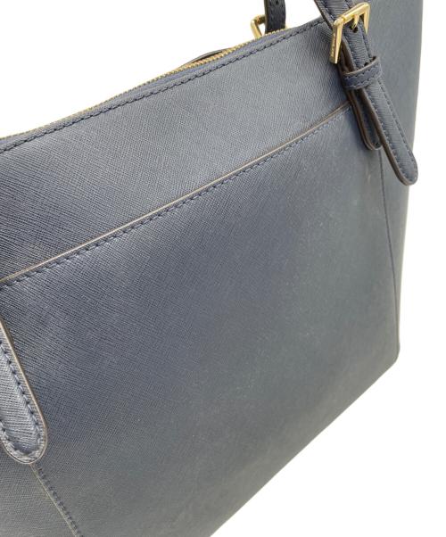 MICHAEL KORS（マイケル・コース）MICHAEL KORS (マイケル・コース) トートバッグ ネイビーの古着・服飾アイテム