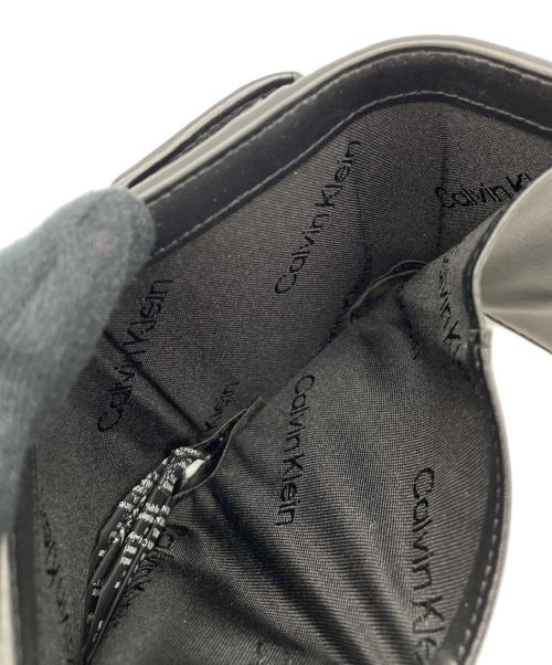 ck Calvin Klein（シーケーカルバンクライン）ck Calvin Klein (シーケーカルバンクライン) 3つ折り財布 ブラックの古着・服飾アイテム