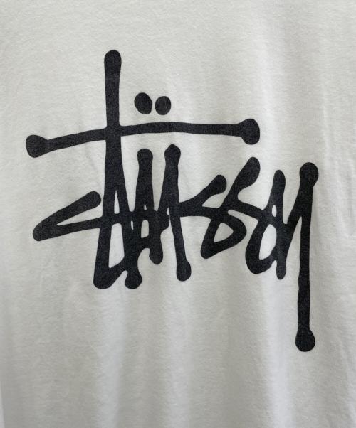 stussy（ステューシー）stussy (ステューシー) 半袖カットソー ホワイト サイズ:XLの古着・服飾アイテム