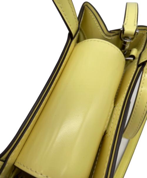 Kate Spade（ケイトスペード）Kate Spade (ケイトスペード) 2WAYバッグ イエローの古着・服飾アイテム