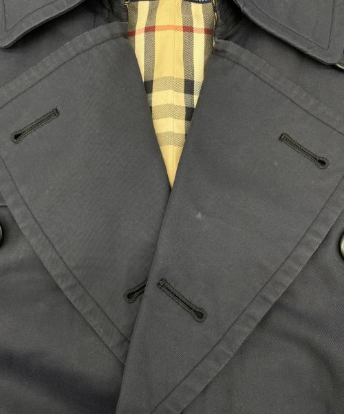 Burberry's（バーバリーズ）Burberry's (バーバリーズ) トレンチコート ネイビー サイズ:170の古着・服飾アイテム