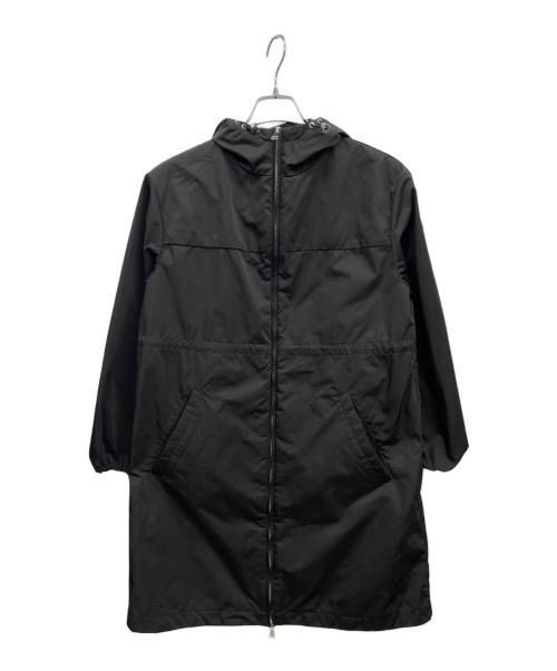MONCLER（モンクレール）MONCLER (モンクレール) ナイロンコート ブラックの古着・服飾アイテム