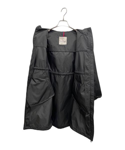 MONCLER（モンクレール）MONCLER (モンクレール) ナイロンコート ブラックの古着・服飾アイテム