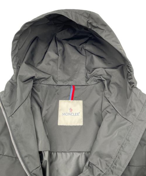 MONCLER（モンクレール）MONCLER (モンクレール) ナイロンコート ブラックの古着・服飾アイテム