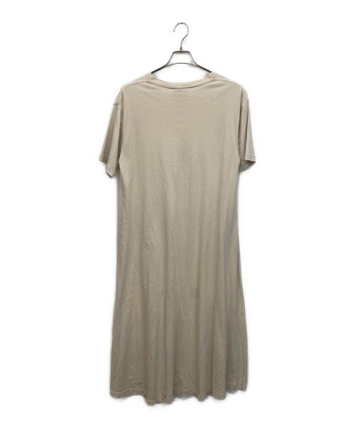 KELTY（ケルティ）KELTY (ケルティ) 半袖ワンピース ベージュ サイズ:Fの古着・服飾アイテム