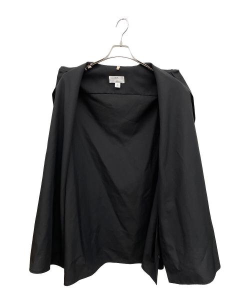 OVER ALL MASTER CLOTH（オーバーオールマスタークロス）OVER ALL MASTER CLOTH (オーバーオールマスタークロス) Apology Shirtサイドスリット長袖シャツ ブラック サイズ:MEDIUMの古着・服飾アイテム