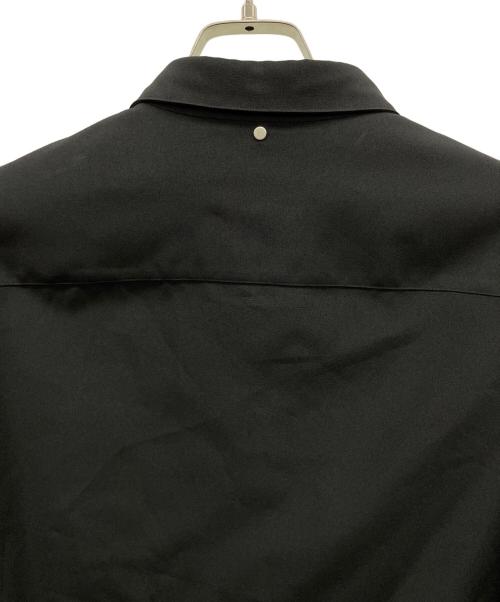 OVER ALL MASTER CLOTH（オーバーオールマスタークロス）OVER ALL MASTER CLOTH (オーバーオールマスタークロス) Apology Shirtサイドスリット長袖シャツ ブラック サイズ:MEDIUMの古着・服飾アイテム