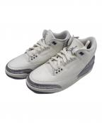 NIKEナイキ）の古着「AIR JORDAN 3 RETRO」｜ホワイト