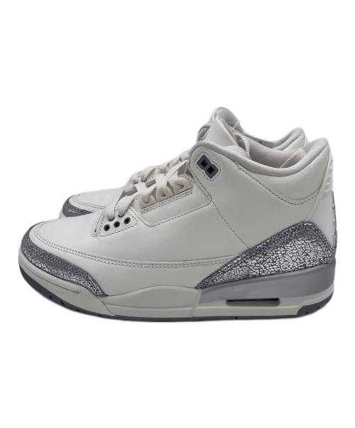 NIKE（ナイキ）NIKE (ナイキ) AIR JORDAN 3 RETRO ホワイト サイズ:24.5cmの古着・服飾アイテム