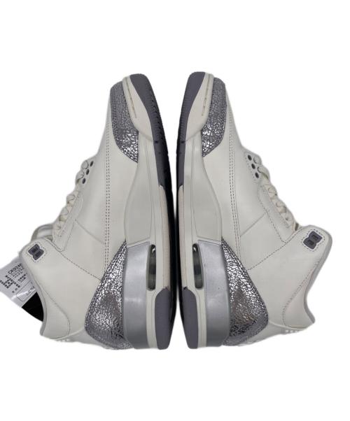 NIKE（ナイキ）NIKE (ナイキ) AIR JORDAN 3 RETRO ホワイト サイズ:24.5cmの古着・服飾アイテム