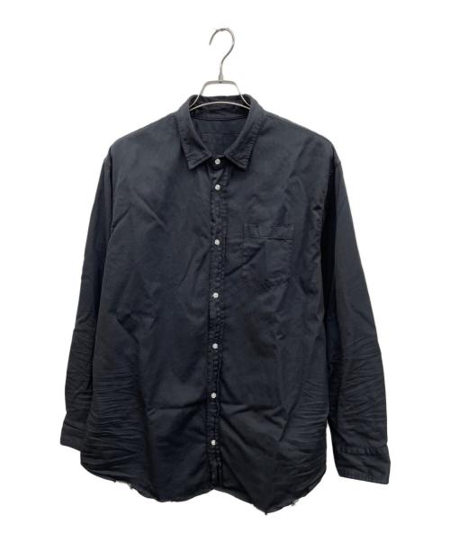 Frank&Eileen（フランクアンドアイリーン）Frank&Eileen (フランクアンドアイリーン) LUKE BKCD ルーク ブラックデニムシャツ　長袖シャツ ブラック サイズ:サイズ表記無しの古着・服飾アイテム