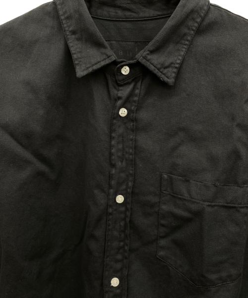 Frank&Eileen（フランクアンドアイリーン）Frank&Eileen (フランクアンドアイリーン) LUKE BKCD ルーク ブラックデニムシャツ　長袖シャツ ブラック サイズ:サイズ表記無しの古着・服飾アイテム