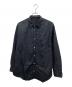 Frank&Eileen（フランクアンドアイリーン）の古着「LUKE BKCD ルーク ブラックデニムシャツ　長袖シャツ」｜ブラック