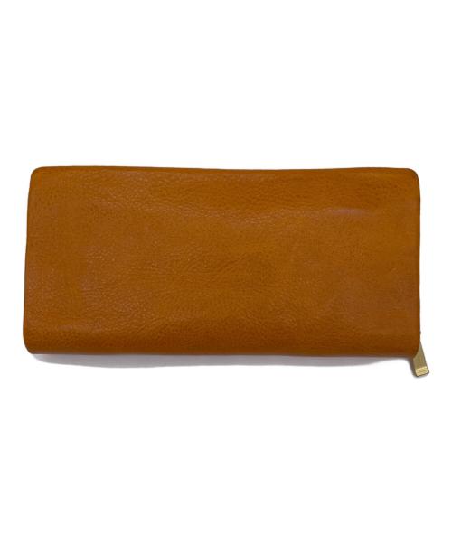TAKEO KIKUCHI（タケオキクチ）TAKEO KIKUCHI (タケオキクチ) 長財布 オレンジの古着・服飾アイテム