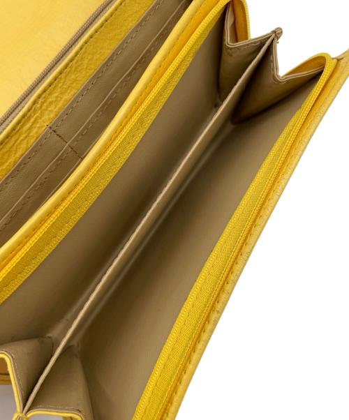 その他ブランド（ソノタブランド）その他ブランド (ソノタブランド) 長財布 イエローの古着・服飾アイテム