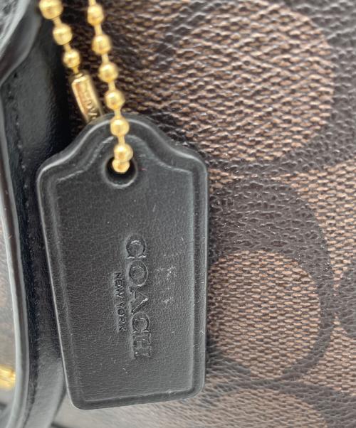 COACH（コーチ）COACH (コーチ) ハンドバッグ ブラウンの古着・服飾アイテム