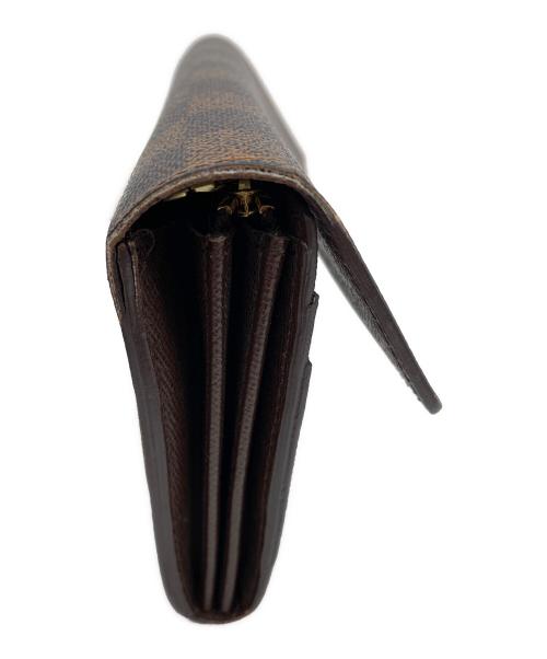 LOUIS VUITTON（ルイ ヴィトン）LOUIS VUITTON (ルイ ヴィトン) ポルトフォイユ・サラ　長財布 ブラウンの古着・服飾アイテム