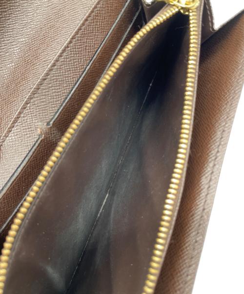 LOUIS VUITTON（ルイ ヴィトン）LOUIS VUITTON (ルイ ヴィトン) ポルトフォイユ・サラ　長財布 ブラウンの古着・服飾アイテム