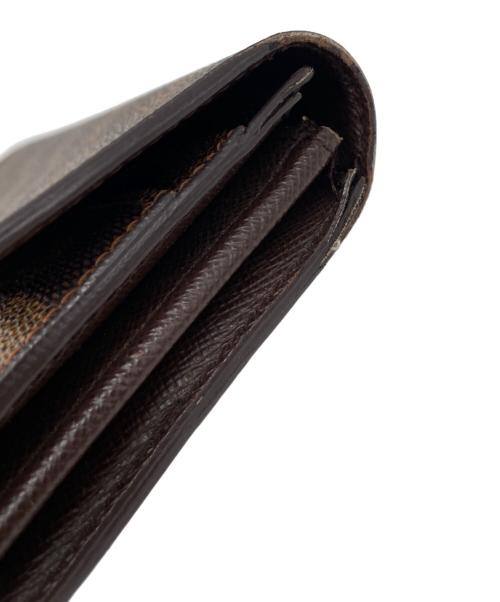 LOUIS VUITTON（ルイ ヴィトン）LOUIS VUITTON (ルイ ヴィトン) ポルトフォイユ・サラ　長財布 ブラウンの古着・服飾アイテム