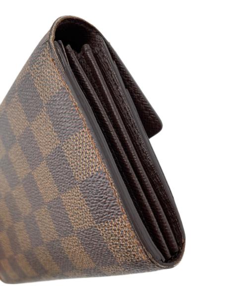 LOUIS VUITTON（ルイ ヴィトン）LOUIS VUITTON (ルイ ヴィトン) ポルトフォイユ・サラ　長財布 ブラウンの古着・服飾アイテム
