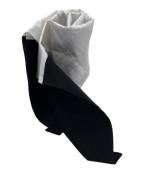 PRADAプラダ）の古着「バンダナスカーフ」｜ブラック×ホワイト