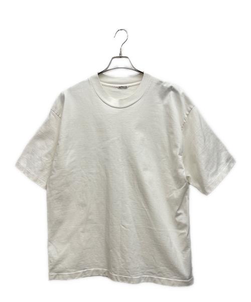 AURALEE（オーラリー）AURALEE (オーラリー) 半袖カットソー ホワイト サイズ:5の古着・服飾アイテム
