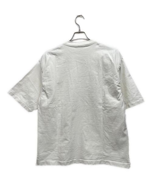 AURALEE（オーラリー）AURALEE (オーラリー) 半袖カットソー ホワイト サイズ:5の古着・服飾アイテム