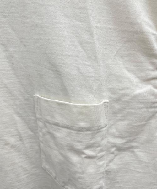 AURALEE（オーラリー）AURALEE (オーラリー) 半袖カットソー ホワイト サイズ:5の古着・服飾アイテム