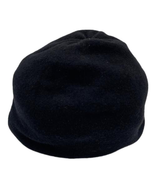 COMOLI（コモリ）COMOLI (コモリ) ニットキャップ ブラック サイズ:サイズ表記無しの古着・服飾アイテム