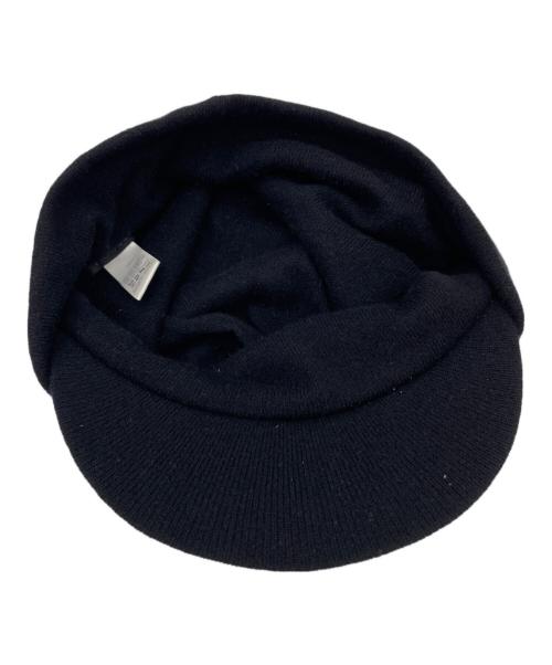 COMOLI（コモリ）COMOLI (コモリ) ニットキャップ ブラック サイズ:サイズ表記無しの古着・服飾アイテム