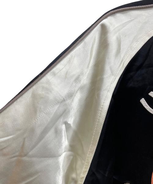 爆裂爛漫娘（バクレツランマンムスメ）爆裂爛漫娘 (バクレツランマンムスメ) スカジャン ブラック サイズ:40の古着・服飾アイテム