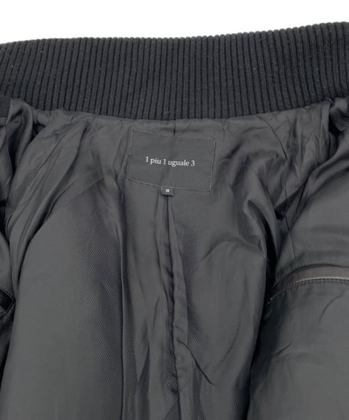 1piu1uguale3（ウノピュウノウグァーレトレ）1piu1uguale3 (ウノピュウノウグァーレトレ) スタジャン ブラック サイズ:Ⅲの古着・服飾アイテム