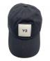 中古・古着 Y-3 (ワイスリー) SQUARE LABEL CAP：6000円