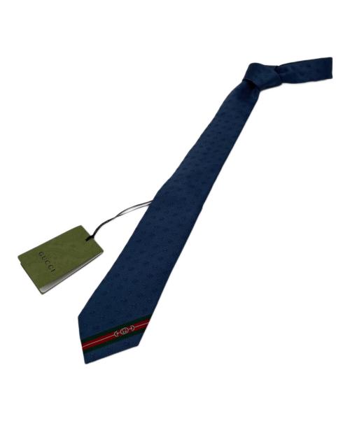 GUCCI（グッチ）GUCCI (グッチ) ネクタイ サイズ:表記サイズ無しの古着・服飾アイテム