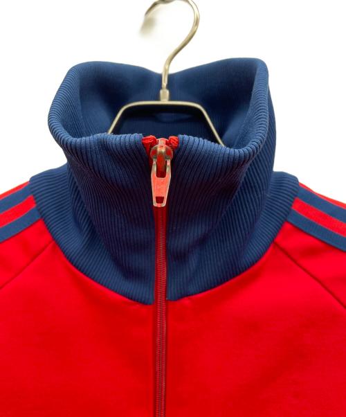 adidas（アディダス）adidas (アディダス) トラックジャケット レッド サイズ:5号の古着・服飾アイテム