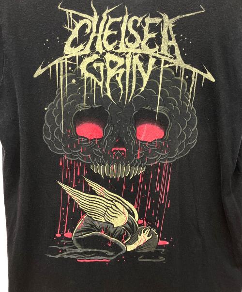 CHELSEA GRIN（チェルシーグリン）CHELSEA GRIN (チェルシーグリン) ヴィンテージTシャツ ブラック サイズ:サイズ表記無しの古着・服飾アイテム