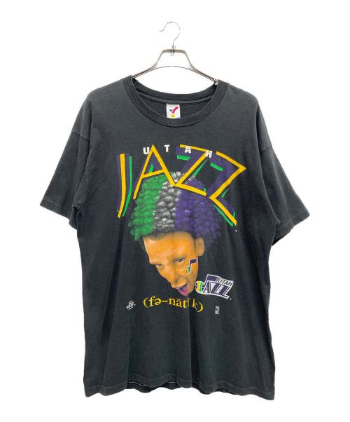 UTAH JAZZ（ユタ ジャズ）UTAH JAZZ (ユタ ジャズ) ヴィンテージTシャツ ブラック サイズ:XLの古着・服飾アイテム