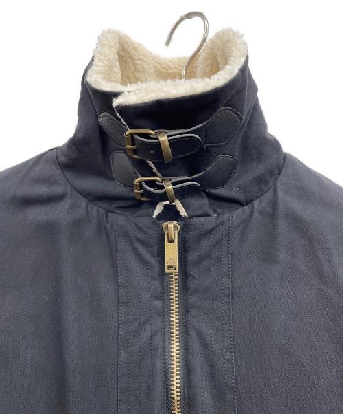 M.P Studios（エムピーストゥディオ）M.P STUDIOS (エムピーストゥディオ) 裏ボアジャケット ブラック サイズ:01の古着・服飾アイテム