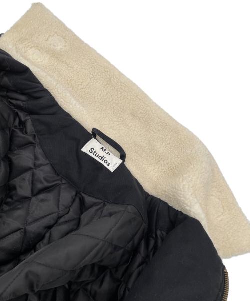 M.P Studios（エムピーストゥディオ）M.P STUDIOS (エムピーストゥディオ) 裏ボアジャケット ブラック サイズ:01の古着・服飾アイテム