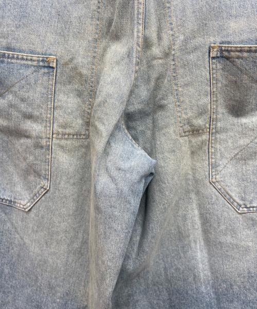 GIRBAUD（ジルボ）GIRBAUD (ジルボ) デニムハーフパンツ インディゴ サイズ:Lの古着・服飾アイテム
