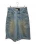 GIRBAUD（ジルボ）の古着「デニムハーフパンツ」｜インディゴ