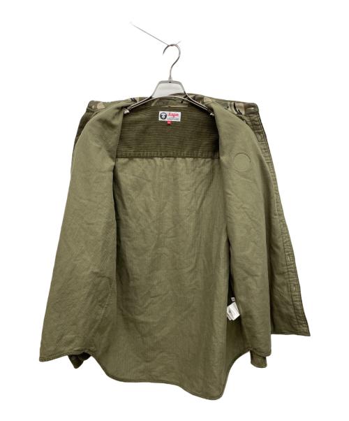 A BATHING APE（ア ベイシング エイプ）A BATHING APE (ア ベイシング エイプ) コーデュロイシャツ サイズ:Mの古着・服飾アイテム
