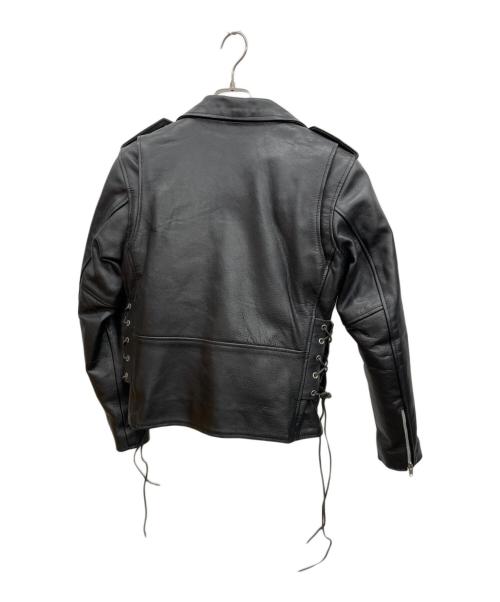 milkwaukee leather（ミルウォーキー レザー）milkwaukee leather (ミルウォーキー レザー) ライダースジャケット ブラック サイズ:Sの古着・服飾アイテム