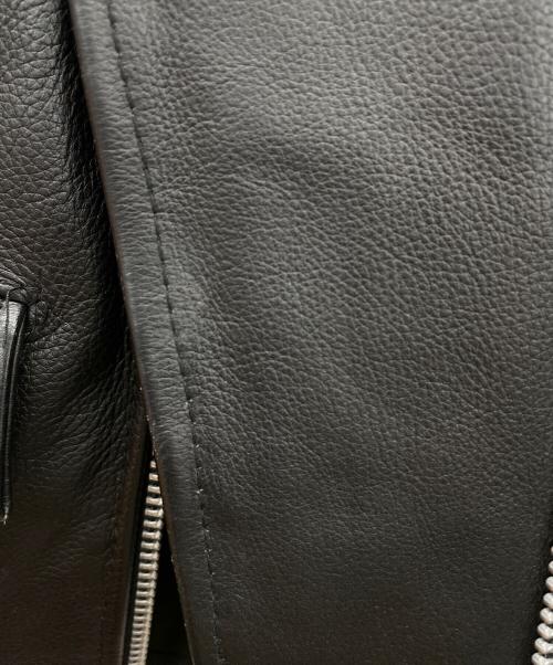 milkwaukee leather（ミルウォーキー レザー）milkwaukee leather (ミルウォーキー レザー) ライダースジャケット ブラック サイズ:Sの古着・服飾アイテム