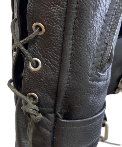 milkwaukee leather（ミルウォーキー レザー）milkwaukee leather (ミルウォーキー レザー) ライダースジャケット ブラック サイズ:Sの古着・服飾アイテム