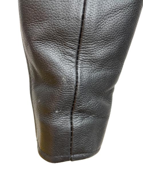 milkwaukee leather（ミルウォーキー レザー）milkwaukee leather (ミルウォーキー レザー) ライダースジャケット ブラック サイズ:Sの古着・服飾アイテム