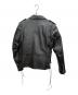milkwaukee leather (ミルウォーキー レザー) ライダースジャケット ブラック サイズ:S：7000円